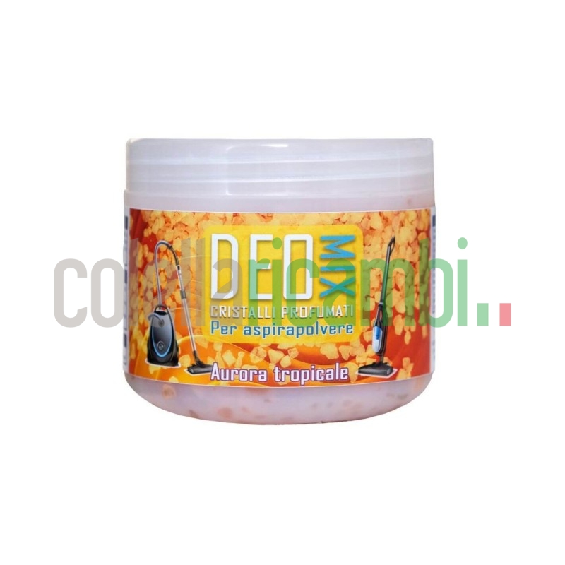 Deo Mix Cristalli profumati per aspirapolvere Aurora Tropicale 500gr