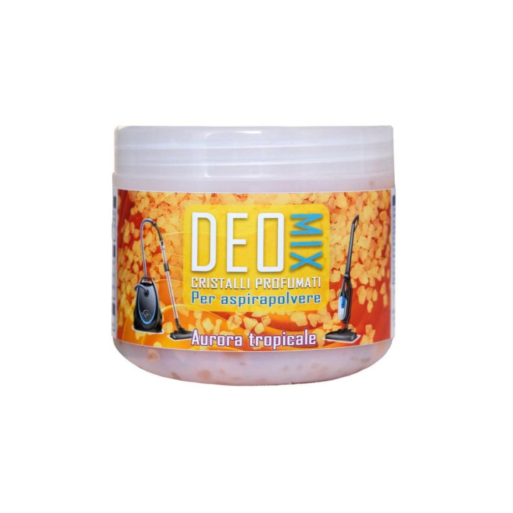 Deo Mix Cristalli profumati per aspirapolvere Aurora Tropicale 500gr
