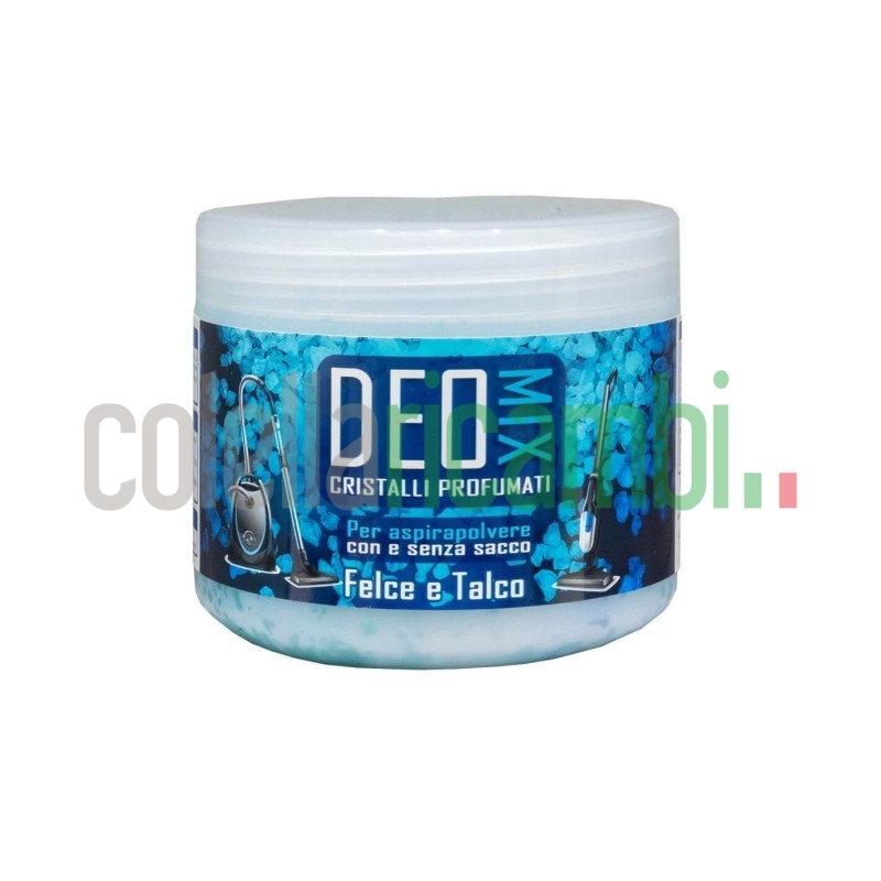 Deo Mix Cristalli profumati per aspirapolvere Felce e Talco 500gr