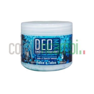 Deo Mix Cristalli profumati per aspirapolvere Felce e Talco 500gr