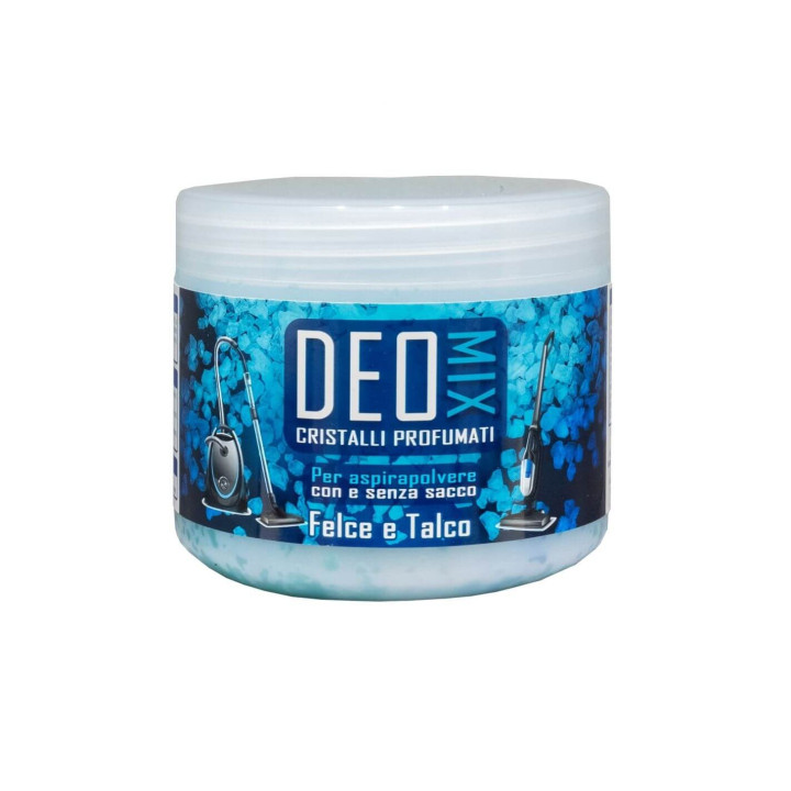 Deo Mix Cristalli profumati per aspirapolvere Felce e Talco 500gr