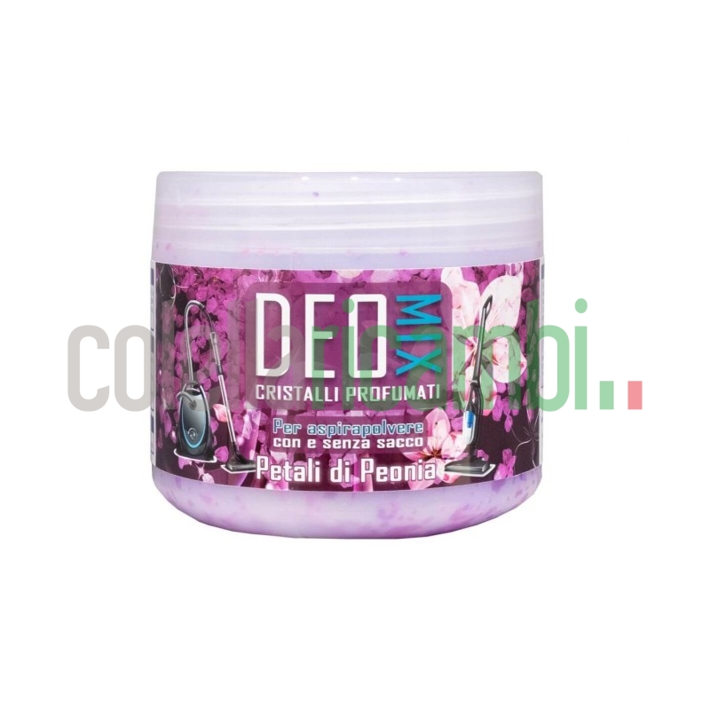 Deo Mix Cristalli profumati per aspirapolvere Petali di Peonia 500gr