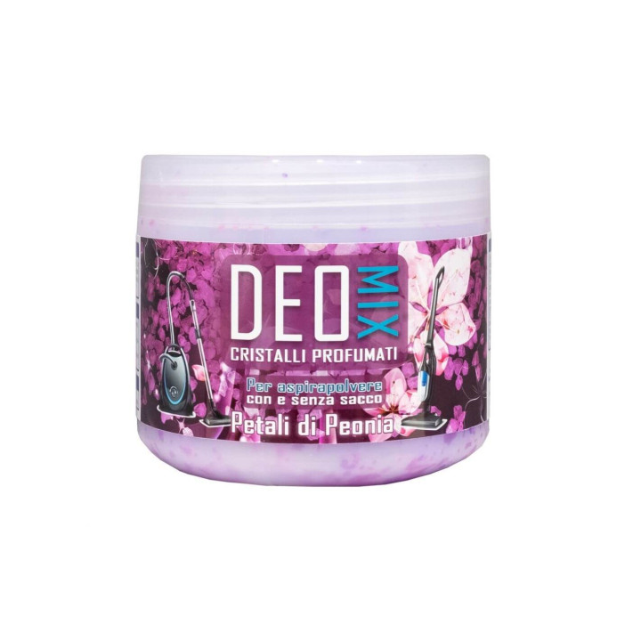 Deo Mix Cristalli profumati per aspirapolvere Petali di Peonia 500gr
