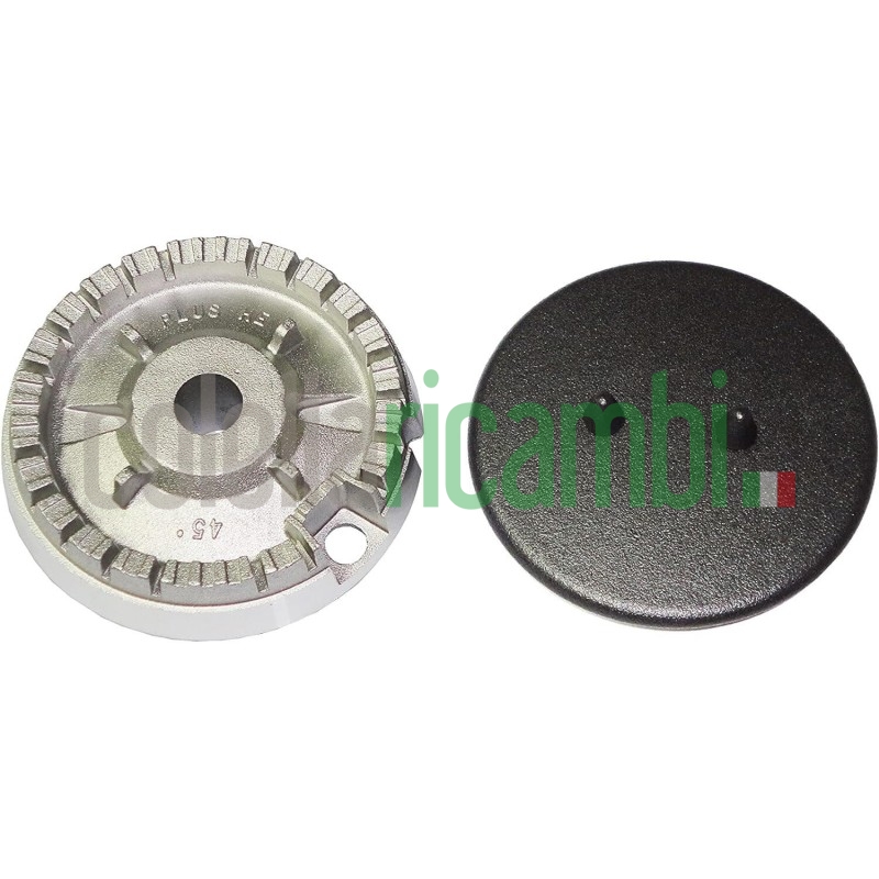 Corona bruciatore semirapido piano cottura Whirlpool 481010662441-481010669522