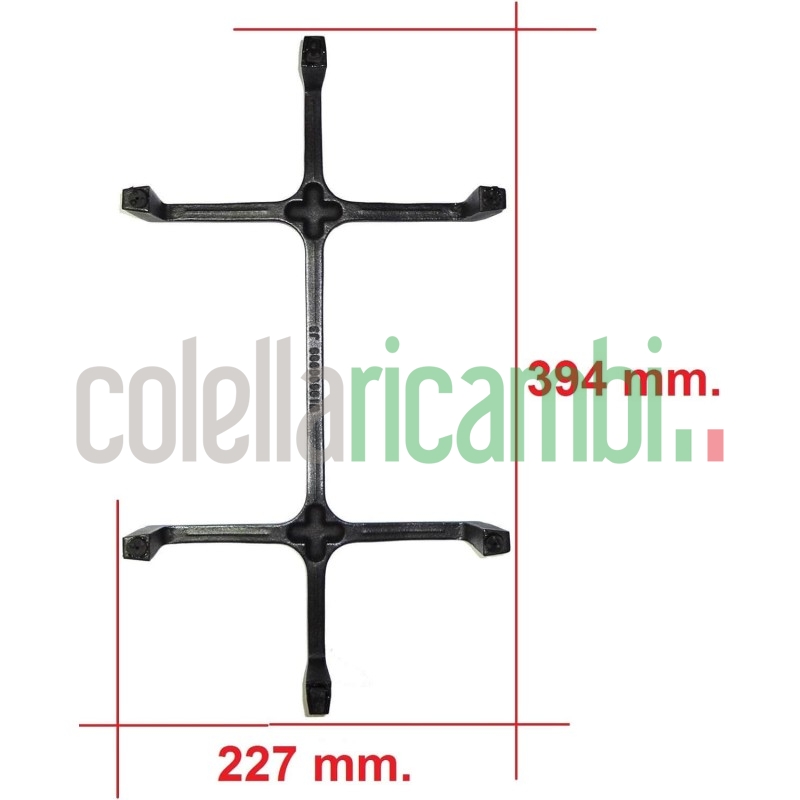 Griglia Doppio Montaggio Per Piano Cottura A Gas Piano Cottura C00387679