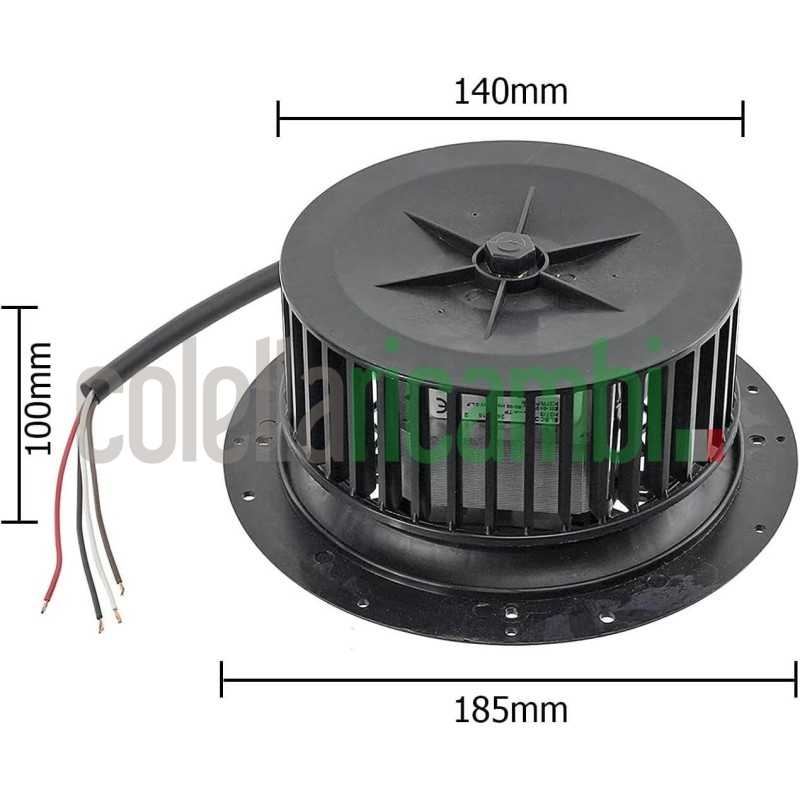 Motore Cappa Universale Originale Faber 3 Velocita' + Filtro Carboni Attivi Type F233