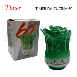 Timer Orologio Contaminuti da Cucina 60' Insalata