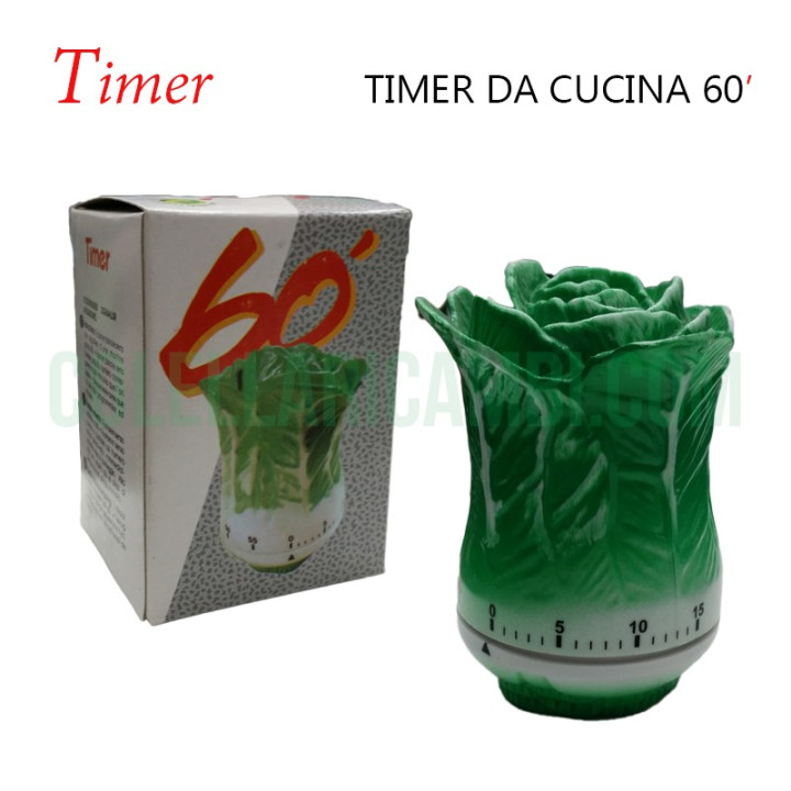 Timer Orologio Contaminuti da Cucina 60' Insalata