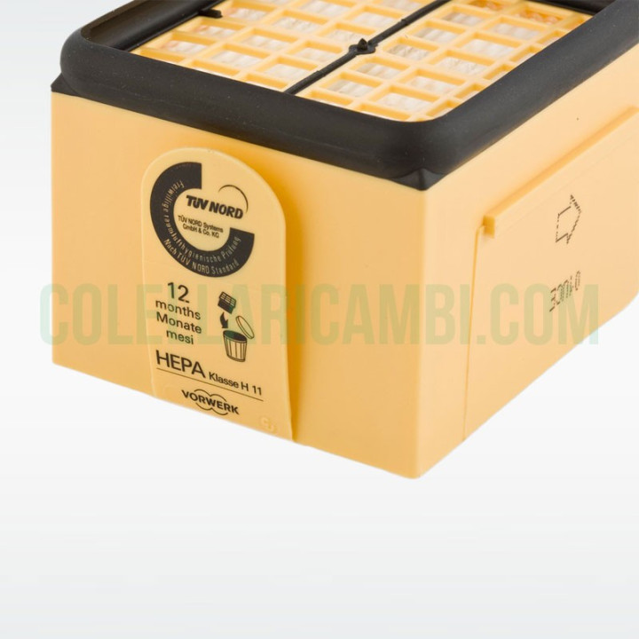 Filtro Hepa Folletto VK135 VK136 Originale Vorwerk Microfiltro Igienico