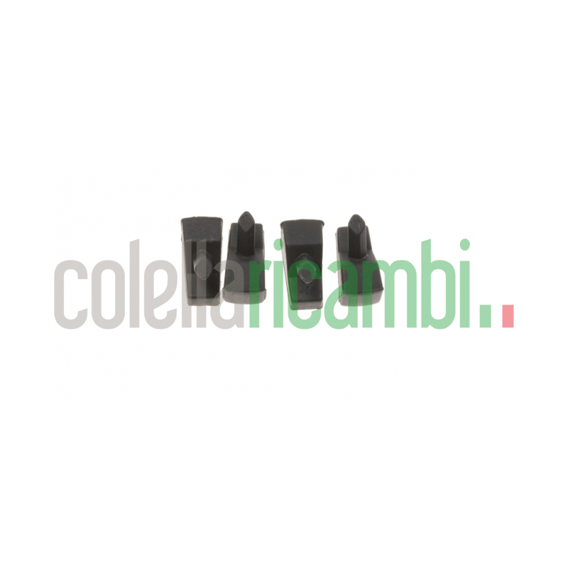 Kit 4pz Gommini Griglia Piano Cottura Whirlpool 484000000840
