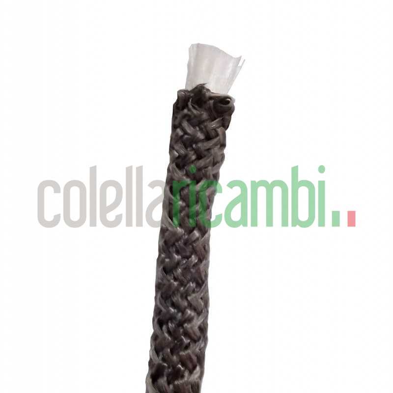 Guarnizione Di Tenuta Artica Nera Diametro 6Mm, Resistente Fino A 750°C 14801011