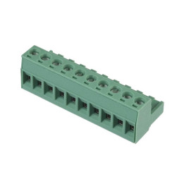 Connettore 10 Poli Femmina Ad Innesto Passo 5,08Mm Stufe a Pellet 14709009