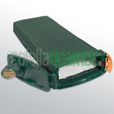 Unità Filtro Porta Sacchetti Stoffa Folletto VK 121