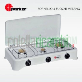 Fornello a Gas 3 Fuochi Metano 5328C Parker