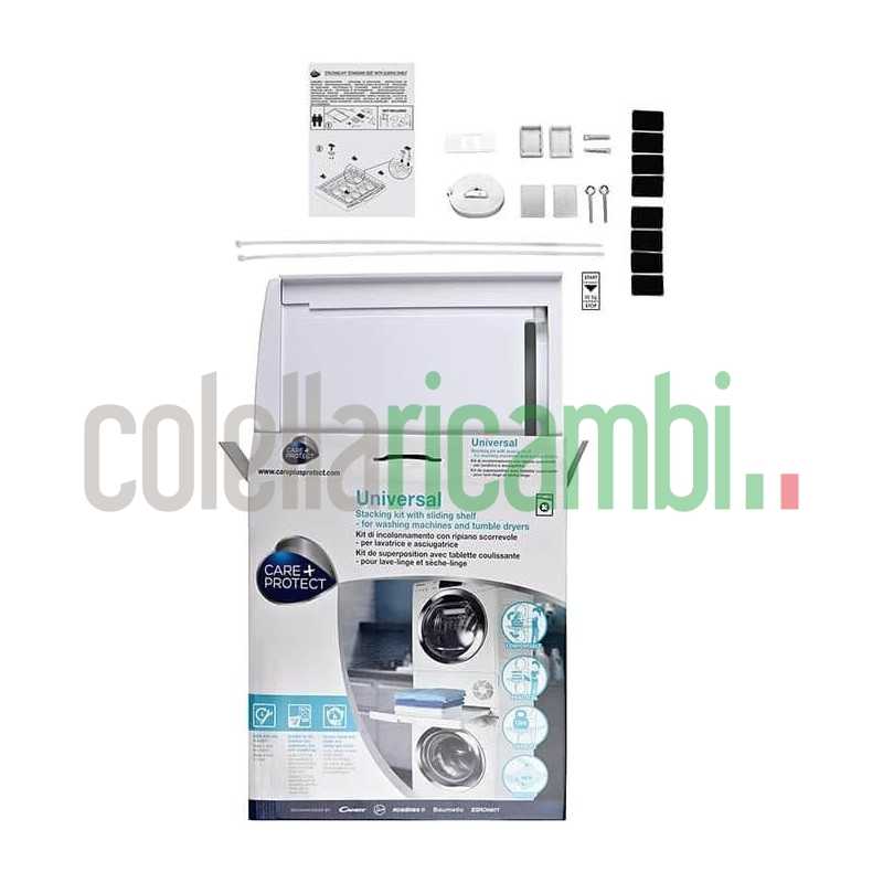 Kit Supporto universale per Asciugatrice e Lavatrice a Colonna Whirlpool WPRO 484000008436 SKS101