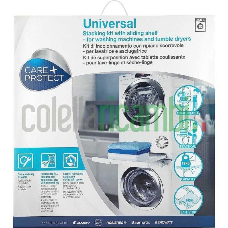 Kit Supporto universale per Asciugatrice e Lavatrice a Colonna Whirlpool WPRO 484000008436 SKS101
