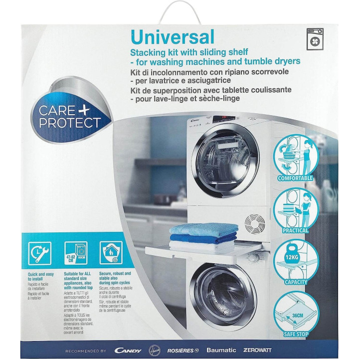Kit Supporto universale per Asciugatrice e Lavatrice a Colonna Whirlpool WPRO 484000008436 SKS101