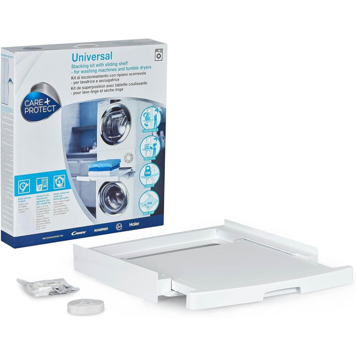 Kit Supporto universale per Asciugatrice e Lavatrice a Colonna Whirlpool WPRO 484000008436 SKS101