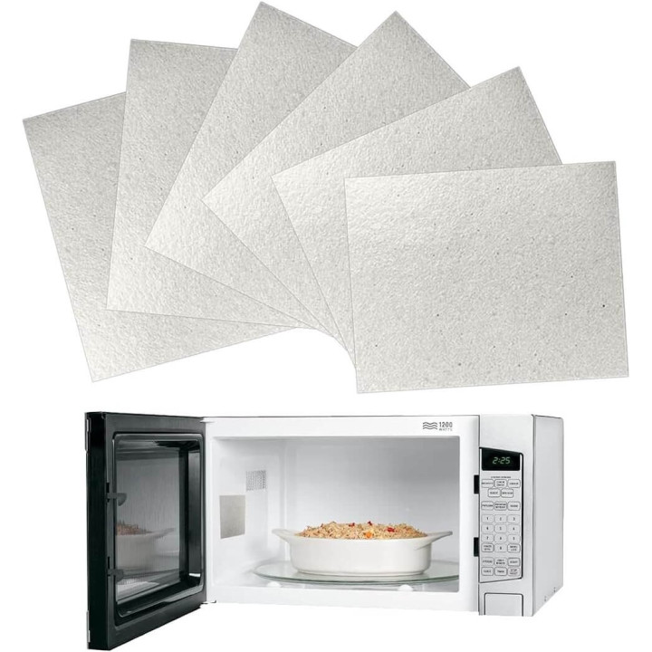 Piastra di Mica per Onde per Microonde 30x30 cm Mica per Microonde Piastre a Microonde Foglio Universale