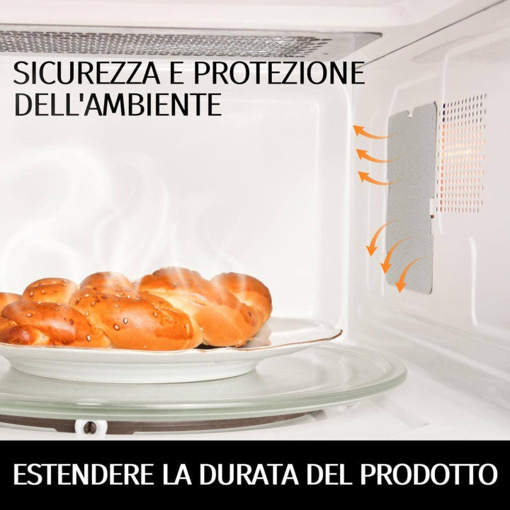 Piastra di Mica per Onde per Microonde 30x30 cm Mica per Microonde Piastre a Microonde Foglio Universale