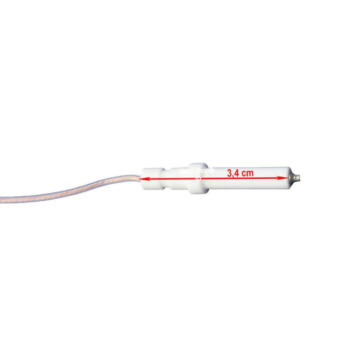 Kit 4 candelette per accensione piani cottura lunghezza candela 3,4 cm