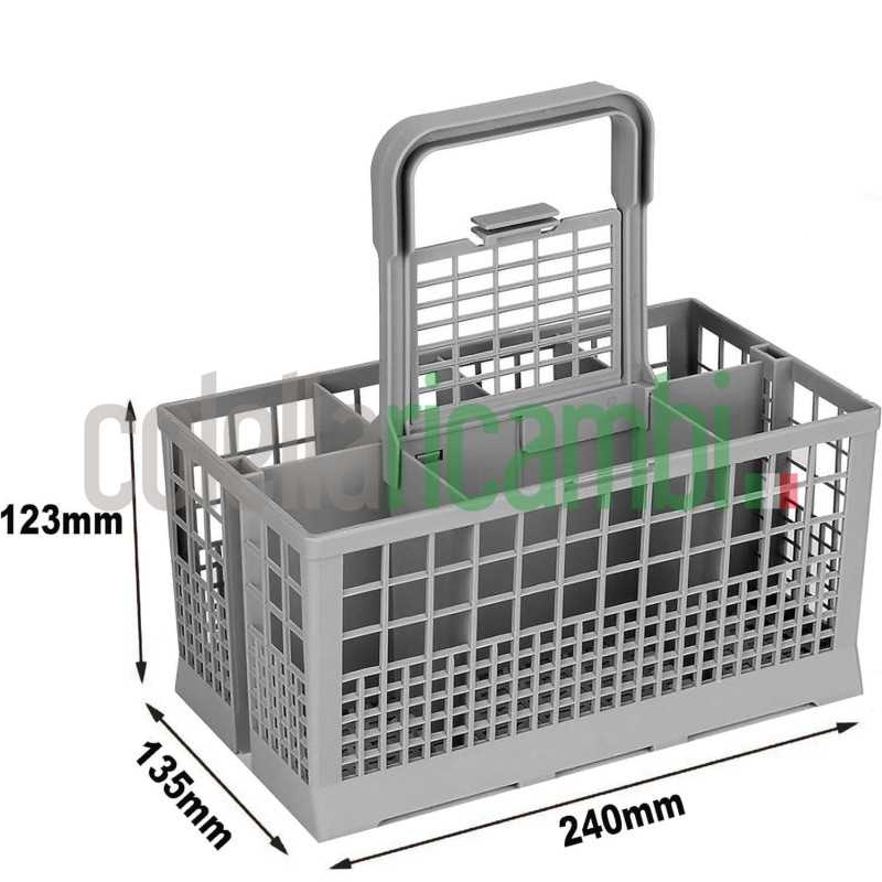 Cestello Lavastoviglie Portaposate Universale Cesto per Lavastoviglie Electrolux Bosch Hotpoint Neff Siemens Smeg 093046