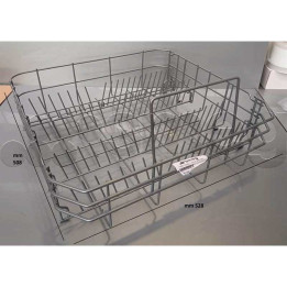 Gruppo Cestello Smeg Inferiore Lavastoviglie 691410857