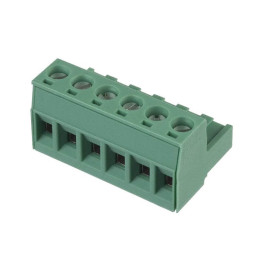 Connettore 6 Poli Femmina Ad Innesto Passo 5,08Mm Stufe a Pellet 14709005