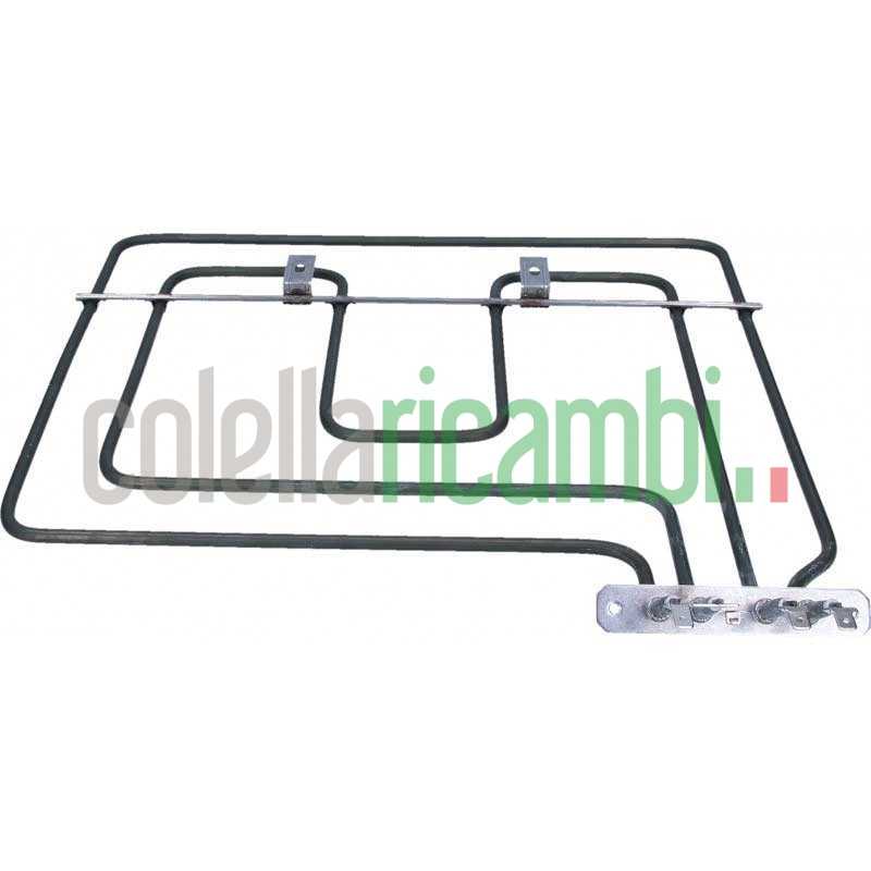 Resistenza Beko Superiore Grill 1100W+1100W 230V, Lunghezza 356Mm, Larghezza 338Mm, Flangia 100X17mm. Forno 262900064