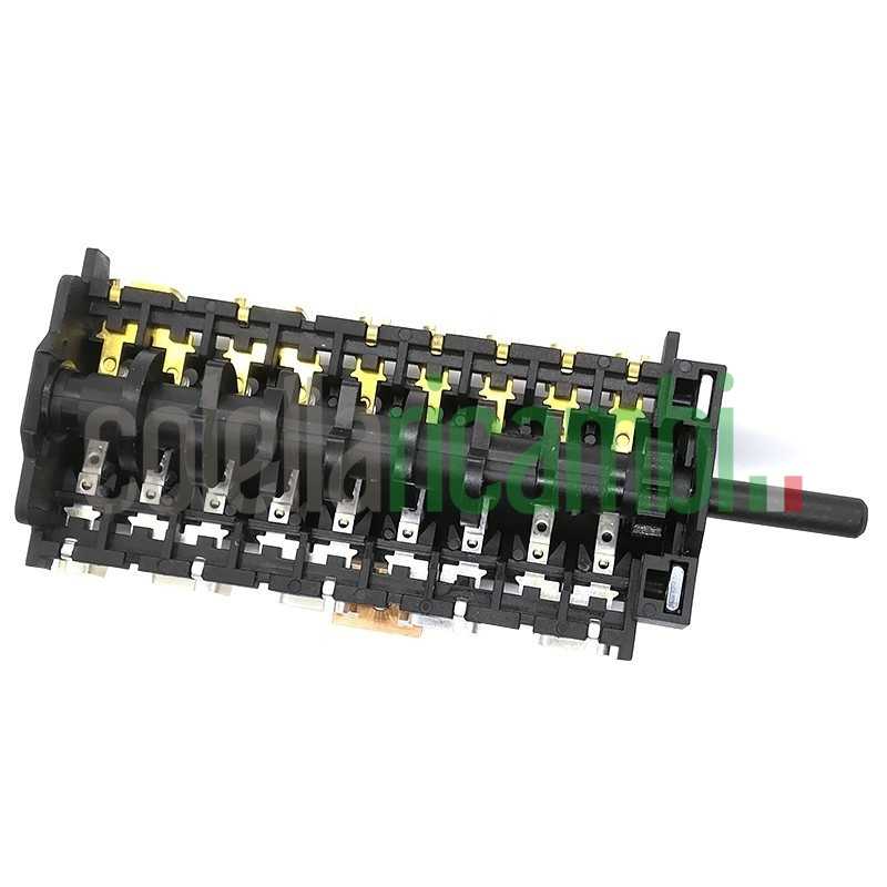 Commutatore Smeg Forno 9+9 Contatti, 9+0 Scatti, Mod.S550x Forno 811730201