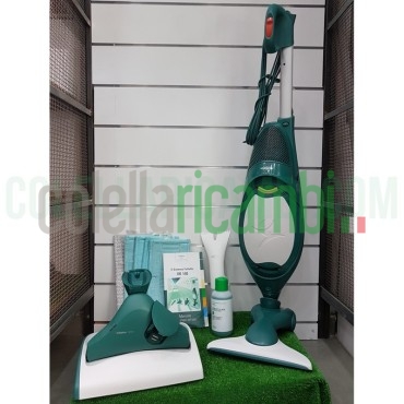 Aspirapolvere Vorwerk Folletto Kobold VK140 + Pulilava SP520 Rigenerato