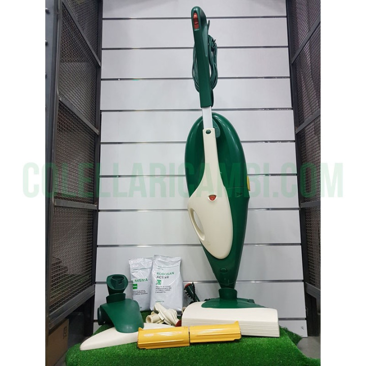 Aspirapolvere Vorwerk Folletto Kobold VK135 + Battitappeto EB350 Rigenerato