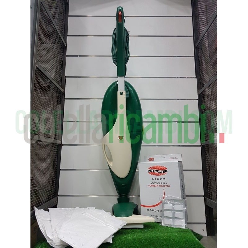 Aspirapolvere Vorwerk Folletto VK135 Rigenerato Originale con Garanzia 24 Mesi
