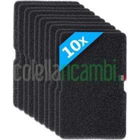 Kit 10 Pezzi Filtro Spugna Evaporatore a Magliatura Larga, Compatibile con Asciugatrice Beko Smeg