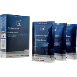 Pulitore detergente sgrassante in busta per lavastoviglie 45gr. Bosch Siemens Neff Gaggenau NEW 00312193