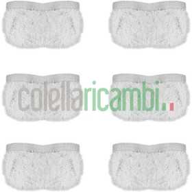 Kit PAEU0282 6 Cuffie Originale per Vaporetto Polti