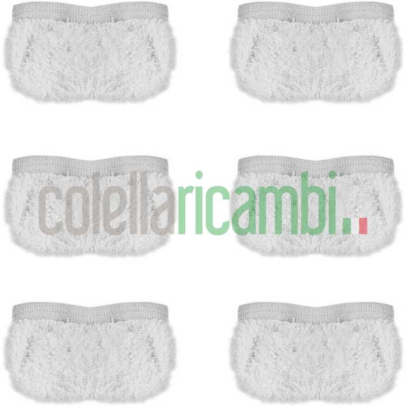 Kit PAEU0282 6 Cuffie Originale per Vaporetto Polti