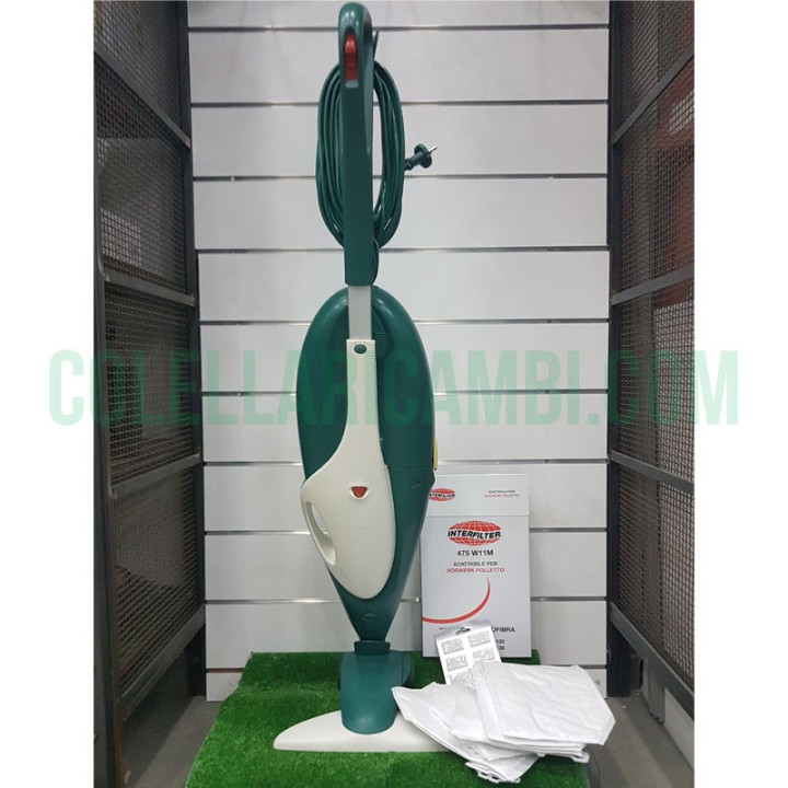 Aspirapolvere Vorwerk Folletto VK136 Rigenerato Originale con Garanzia 24 Mesi