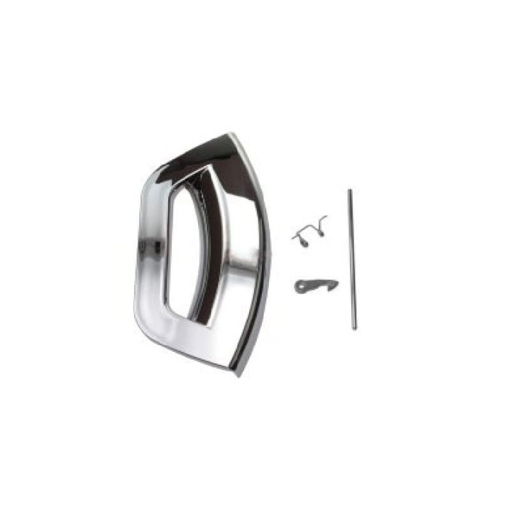 Set Maniglia Ariston Oblò Chrome Futura Lavatrice C00287769