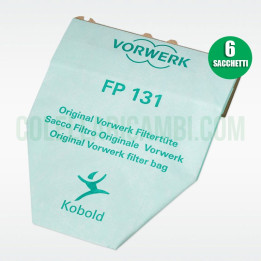 Sacchetti Originali Vorwerk Folletto Super Filtrello VK130 VK131