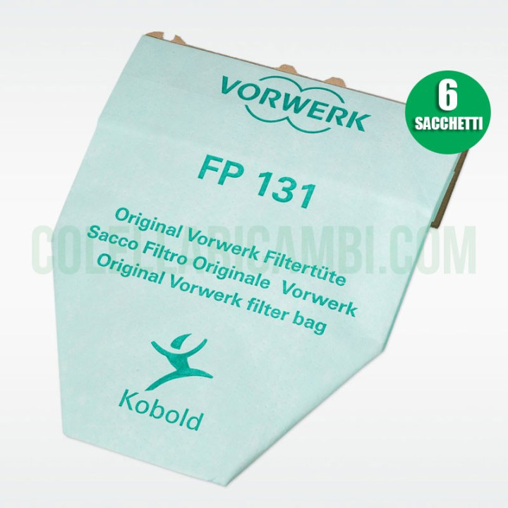 Sacchetti Originali Vorwerk Folletto Super Filtrello VK130 VK131