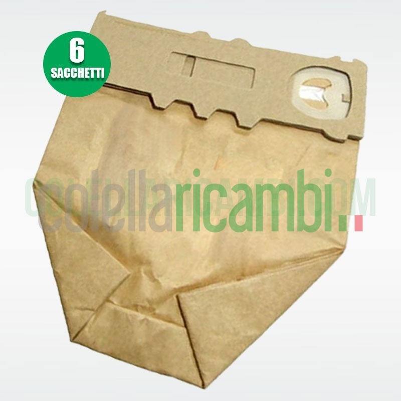 Sacchetti Compatibili per Vorwerk Folletto VK130 VK131 (6 PZ)