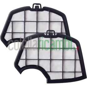 Kit 2X Filtro Motore Aspirapolvere Adattabile Folletto VK140 VK150