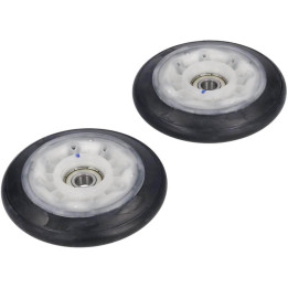 Kit 2 Ruote puleggia Originale lavatrice LG AGM75510754