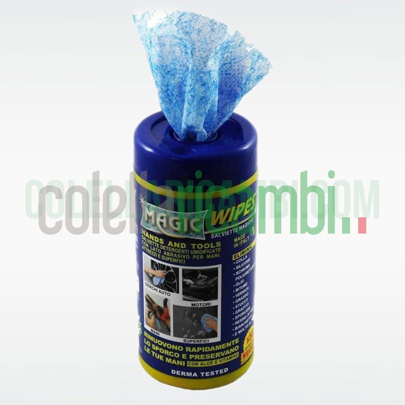 Magic Wipes Salviette Detergenti Umidificate Abrasive Magiche