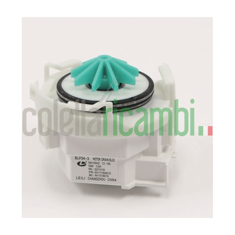 C00297919 Pompa Di Scarico Blac Copreci Lavatrice Whirlpool 482000023392