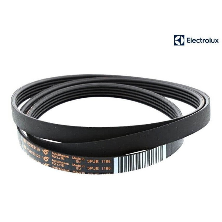 Cinghia Elastica per Lavatrice Electrolux Rex Zanussi Ricambi 1196 J5 EL ZWY1100