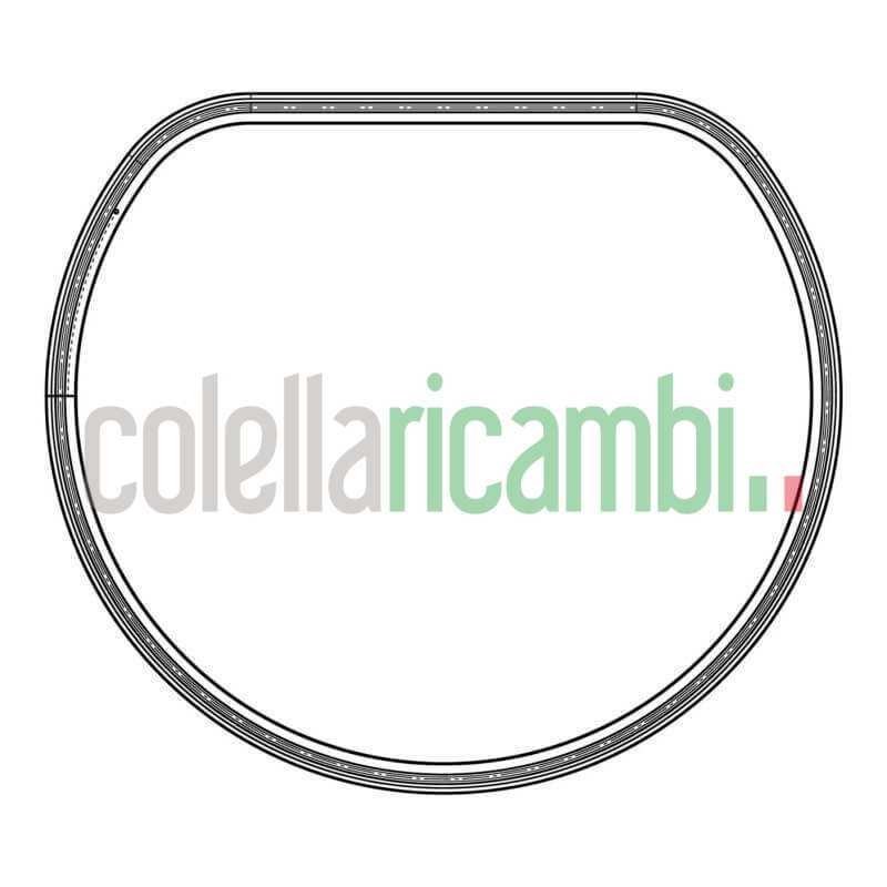 Guarnizione Bocca Larga anteriore Oblo Asciugatrice Electrolux 8581366063114