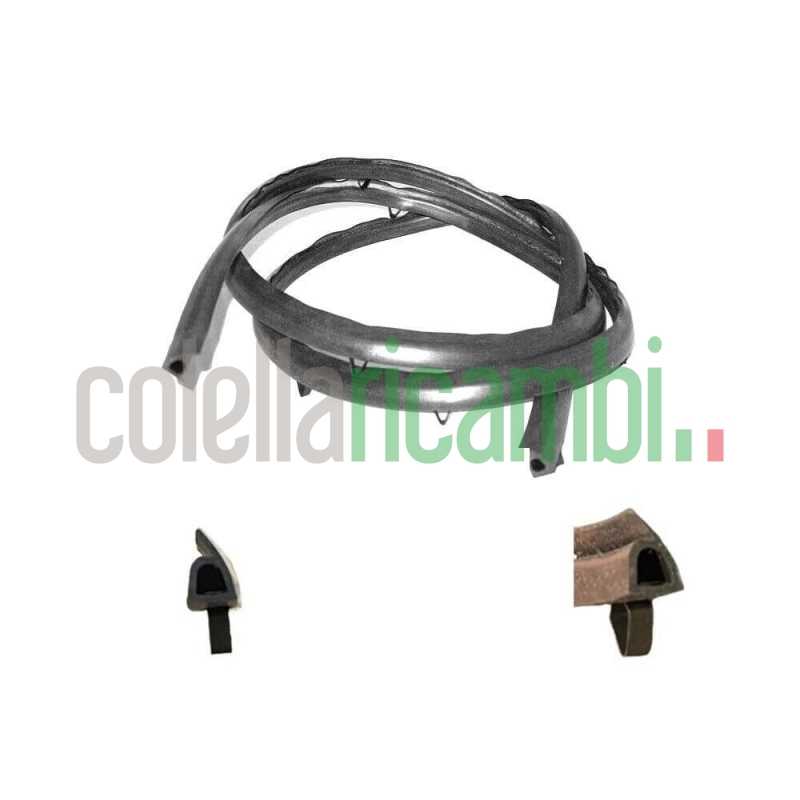 Guarnizione Porta Lunghezza 1230 mm | 12 Molle Di Fissaggio Per Forno Samet
