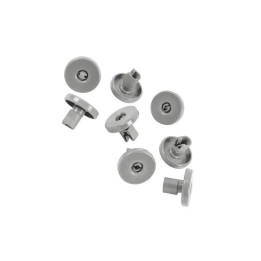 Kit AEG 8 Ruote Cesto Inferiore Cestello Rex Lavastoviglie 50286965004